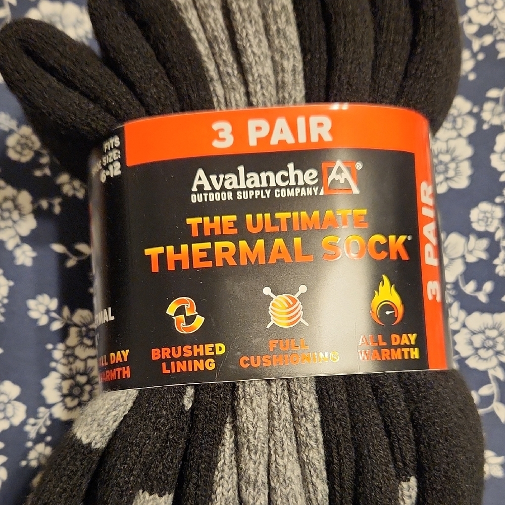 Avalanche Black and Gray Casual Socks Ultimate Comfort
